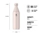 STANLEY All Day Slim Bottle láhev 600 ml Rose Quartz