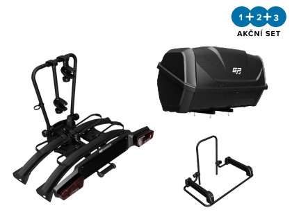 Box GPEvolve + nosič kol GPVerve + GP Ski rack