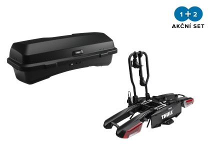 Thule EasyFold 3 944 2bike + box Thule Santu + DOPRAVA ZDARMA